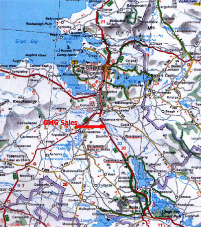 Red Arrow Shows our Head Office